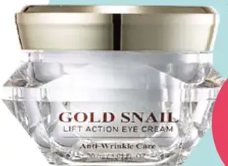 Gold Energy Snail Synergy krém na oči okolo so zlatom a slimáčím mucínom