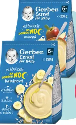 Gerber mliečna kaša