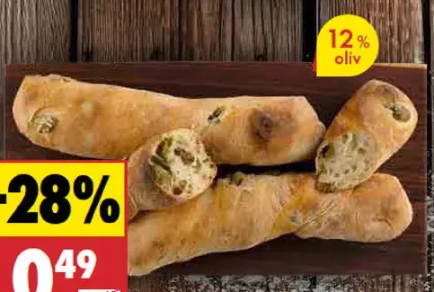 Tyčinka s olivami