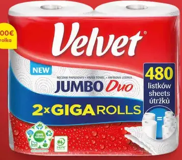 Velvet Jumbo 2-vrstvové