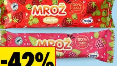Mrož jahoda/malina