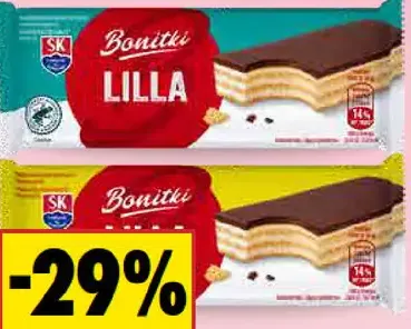 Bonitki Lilla mliečna/citrón