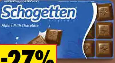 Schogetten čokoláda rôzne druhy