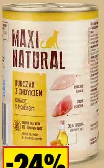 Maxi Natural Krmivo pre mačky v konzerve rôzne druhy