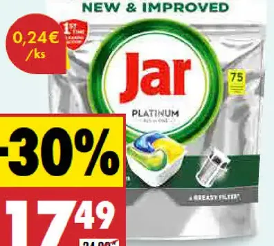 Jar Kapsuly do umývačky Platinum