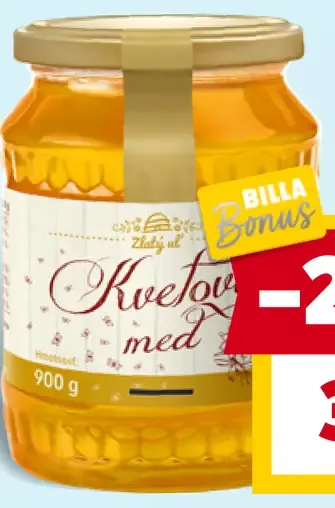 Zlatý úľ kvetový med