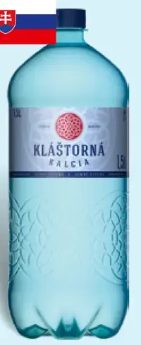 Kláštorná minerálna voda sytená jemne