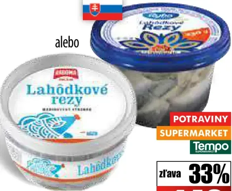 Lahôdkové rezy