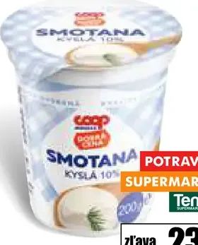 Kyslá smotana 10%