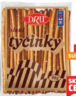 Dru slané tyčinky