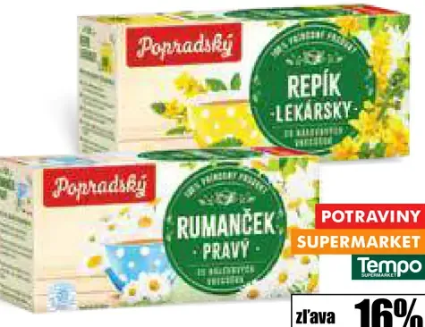Popradský Bylinný čaj šípky