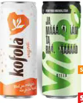 Kofola original plechovka Vinea biela plechovka