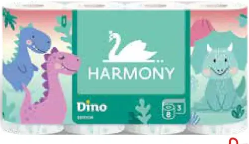 Harmony Dino Soft 3-vrstvový toaletný papier