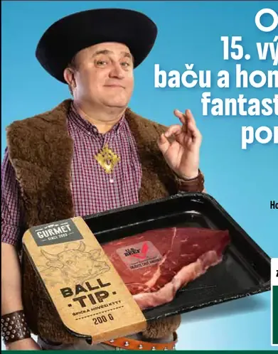 Gurmet Hovädzia špička orechu