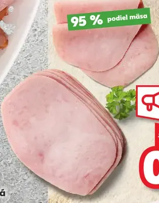 Slovenská šunka pultový predaj
