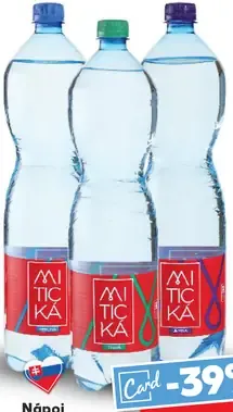 Míčika Nápoj z minerálnej vody
