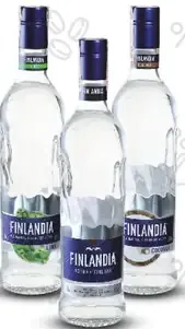 Finlandia Vodka rôzne druhy