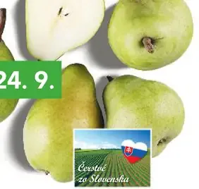 Hrušky zelené
