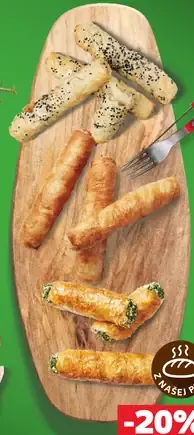 Borek syr, špenát