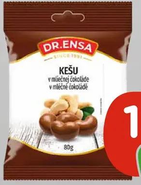 Ensa kešu v mliečnej čokoláde