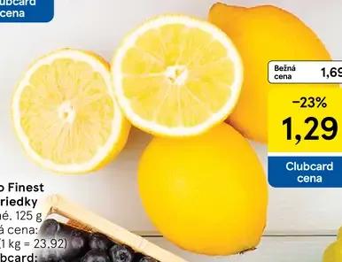 Tesco citróny