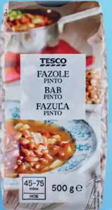 Tesco fazuľa Pinto