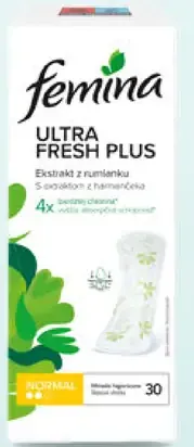 Femina Slipové vložky Ultra Fresh Plus/Comfort
