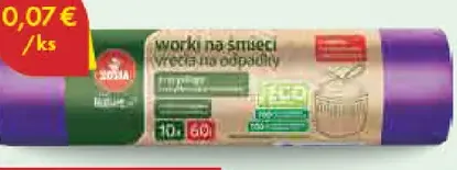 Zosia Samosia Vrecia na odpad sťahovacie