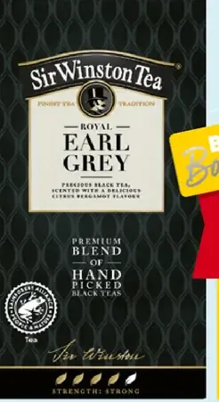 Sir Winston Tea čaj Earl Grey