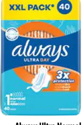 Always Ultra Normal hygienické vložky