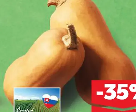 Čerstvá slovenská Tekvica maslová
