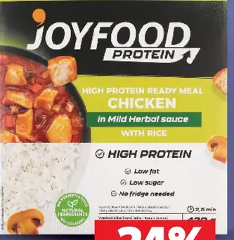 Joyfood Protein High Protein Ready Meal