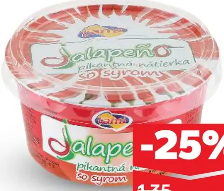 Jalapeño nátierka