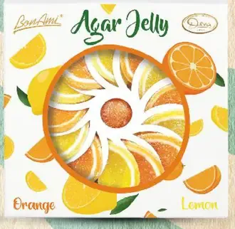Agar Jelly Orange Lemon