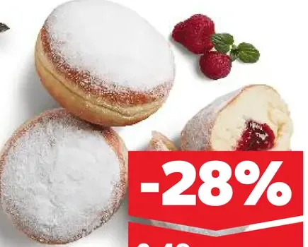 Šiška s ovocnou náplňou