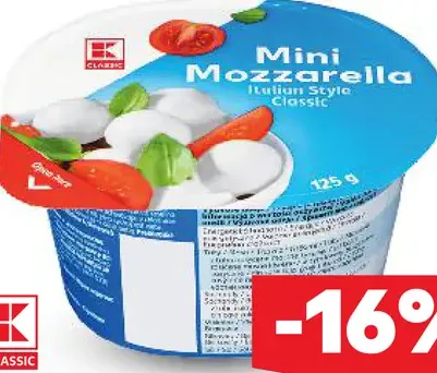 K-Classic Mini Mozzarella