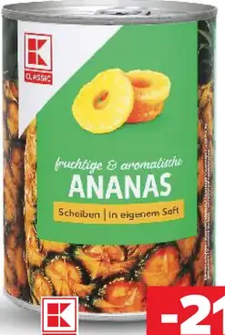 K-Classic Ananás plátky