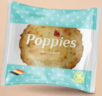 Poppies bezgluténové sušienky s kokosom