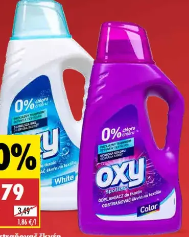 Oxy tekutý odstraňovač škvŕn