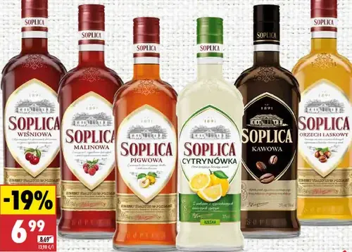 Soplica likér rôzne druhy