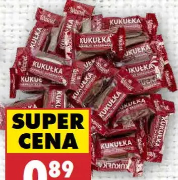 Wawel Cukríky kakaové plnené Kukutka