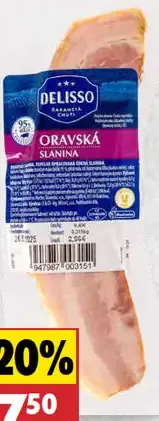 Delisso Oravská slanina