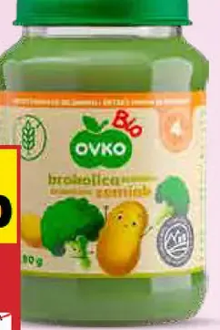 OVKO Bio príkrm brokolica, zemiak