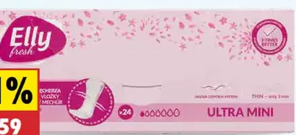 Elly Ultra mini Hygienické inkontinenčné vložky