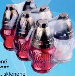 Náhrobné sviečky sklenené