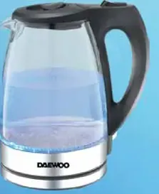 Daewoo elektrická sklenená kanvica
