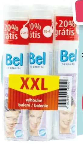 Bel odličovacie tampóny