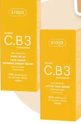 Ziaja Vitamin C.B3 Niacinamide pleťové sérum/krém