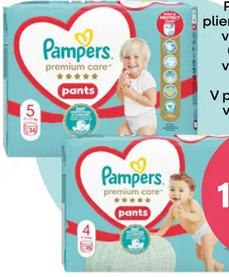 Pampers Premium Care plienkové nohavičky