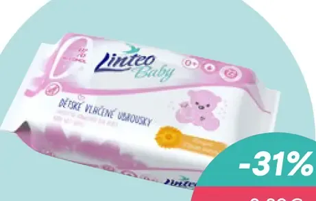 Linteo Baby vlhčené utierky